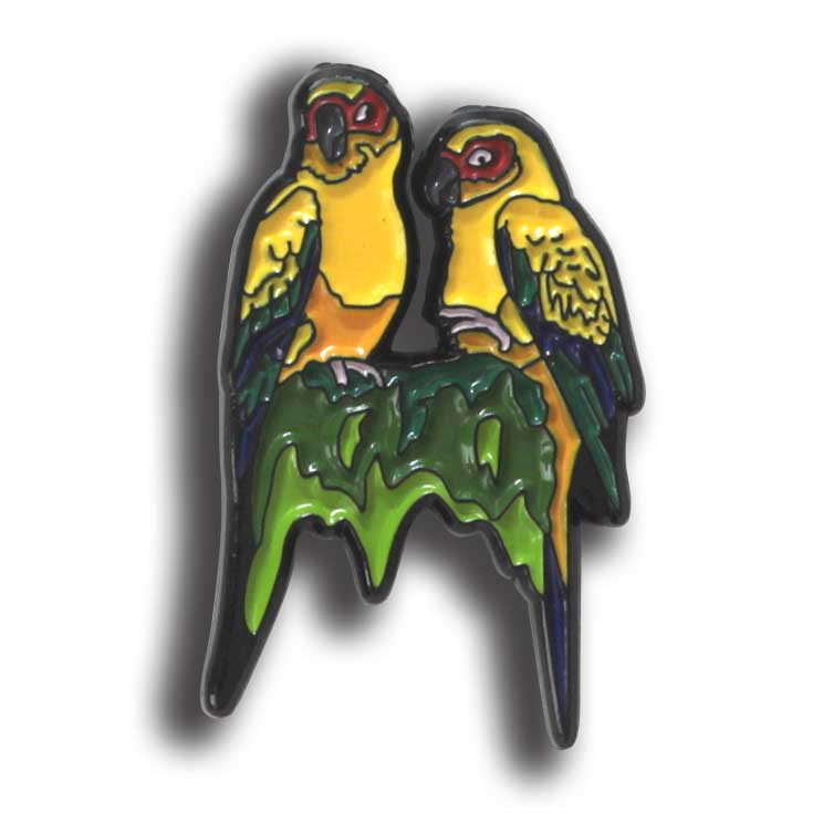 Enamel Pin | Sun Conures