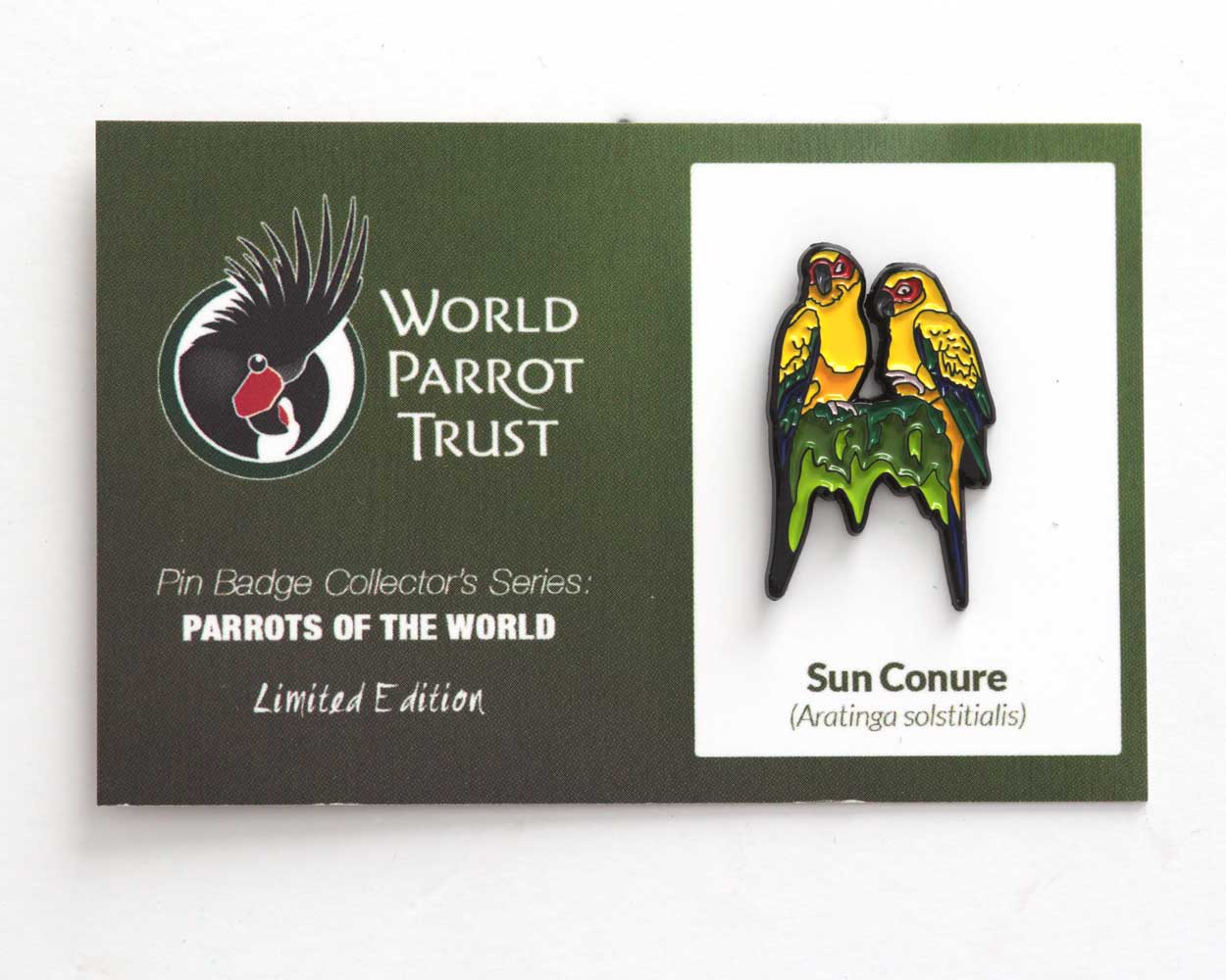 Enamel Pin | Sun Conures