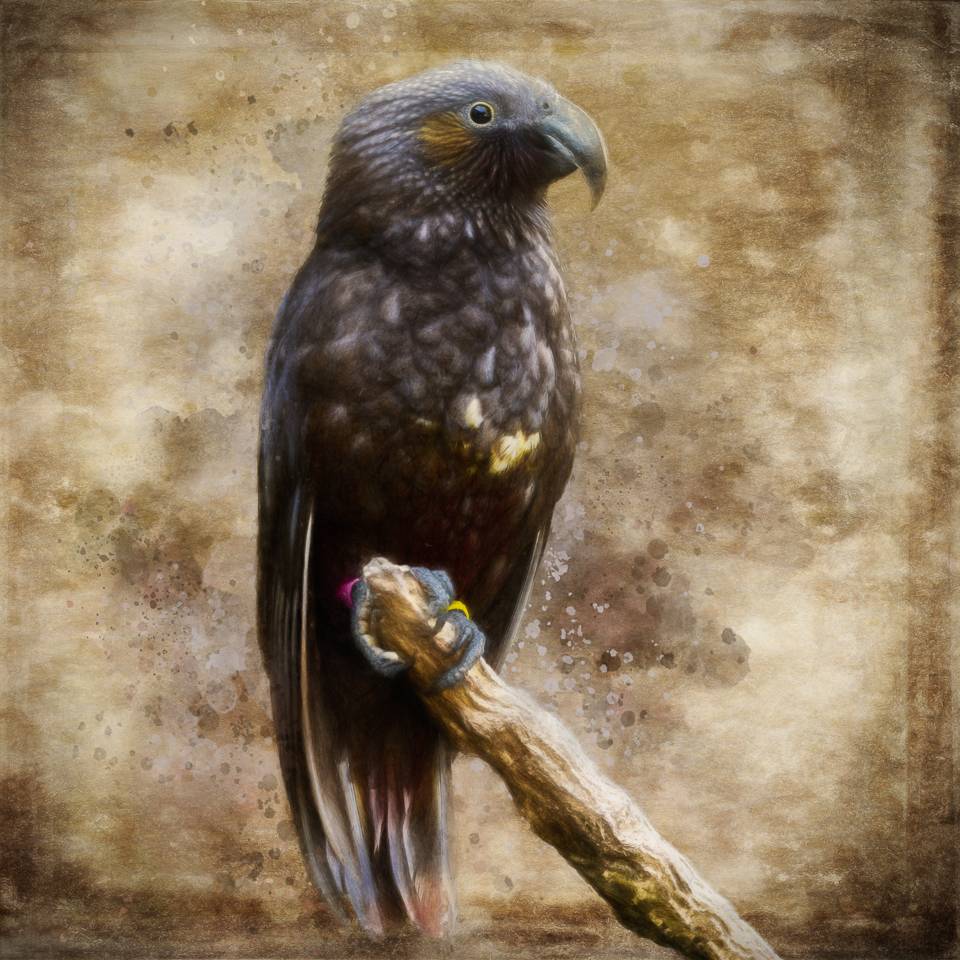 Judi Lapsley Miller | Baby Kākā