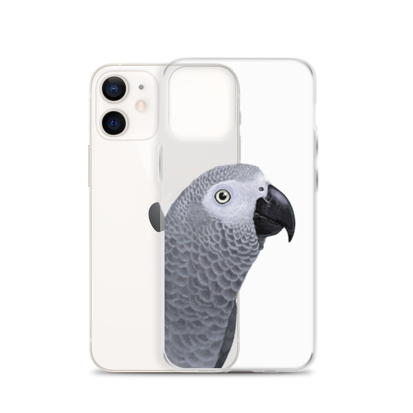 Clear Case for iPhone® | African Grey