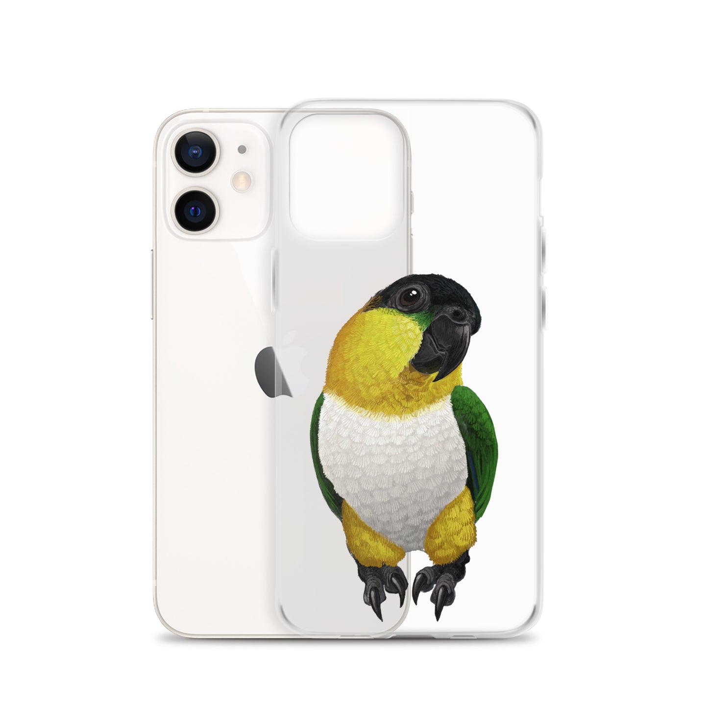 Clear Case for iPhone® | Black-headed Parrot