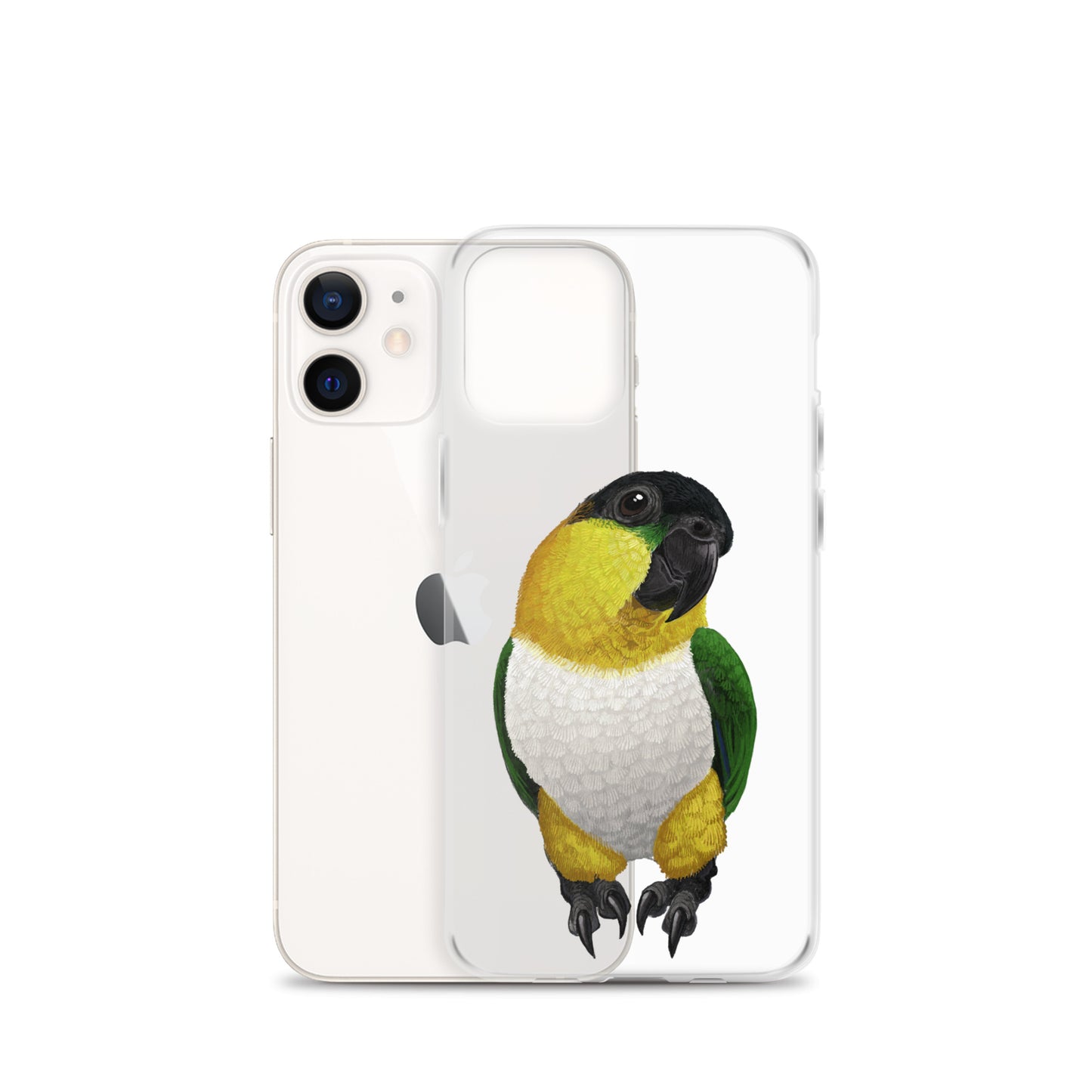 Clear Case for iPhone® | Black-headed Parrot