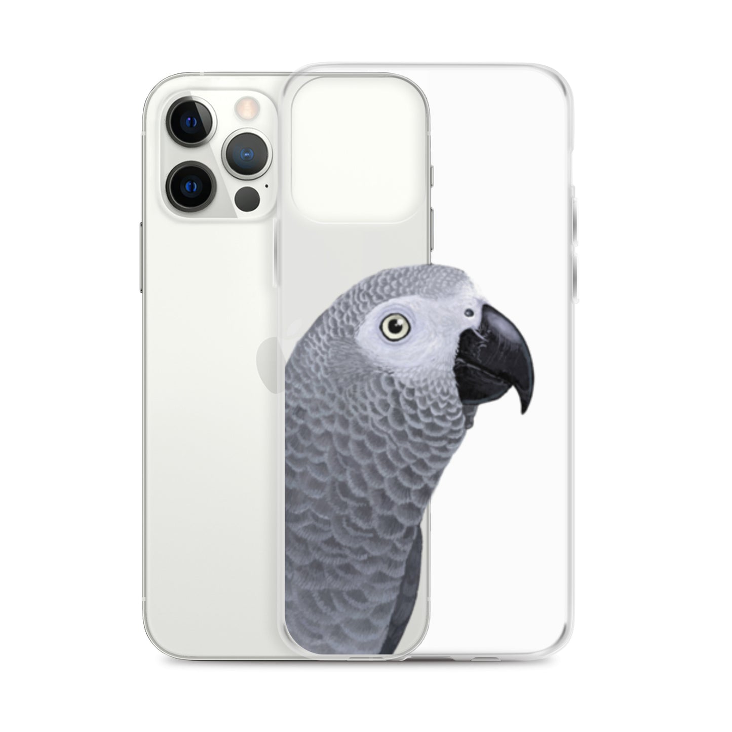 Clear Case for iPhone® | African Grey