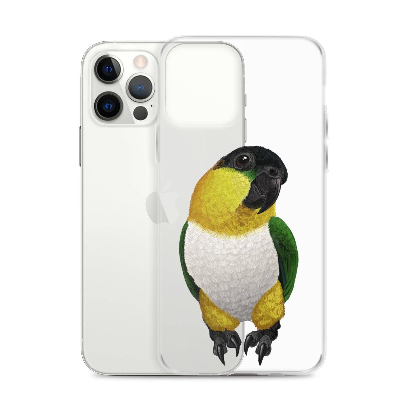 Clear Case for iPhone® | Black-headed Parrot