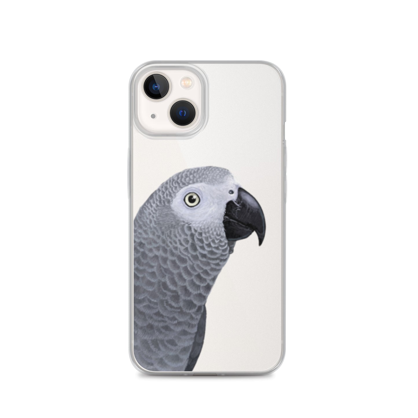 Clear Case for iPhone® | African Grey