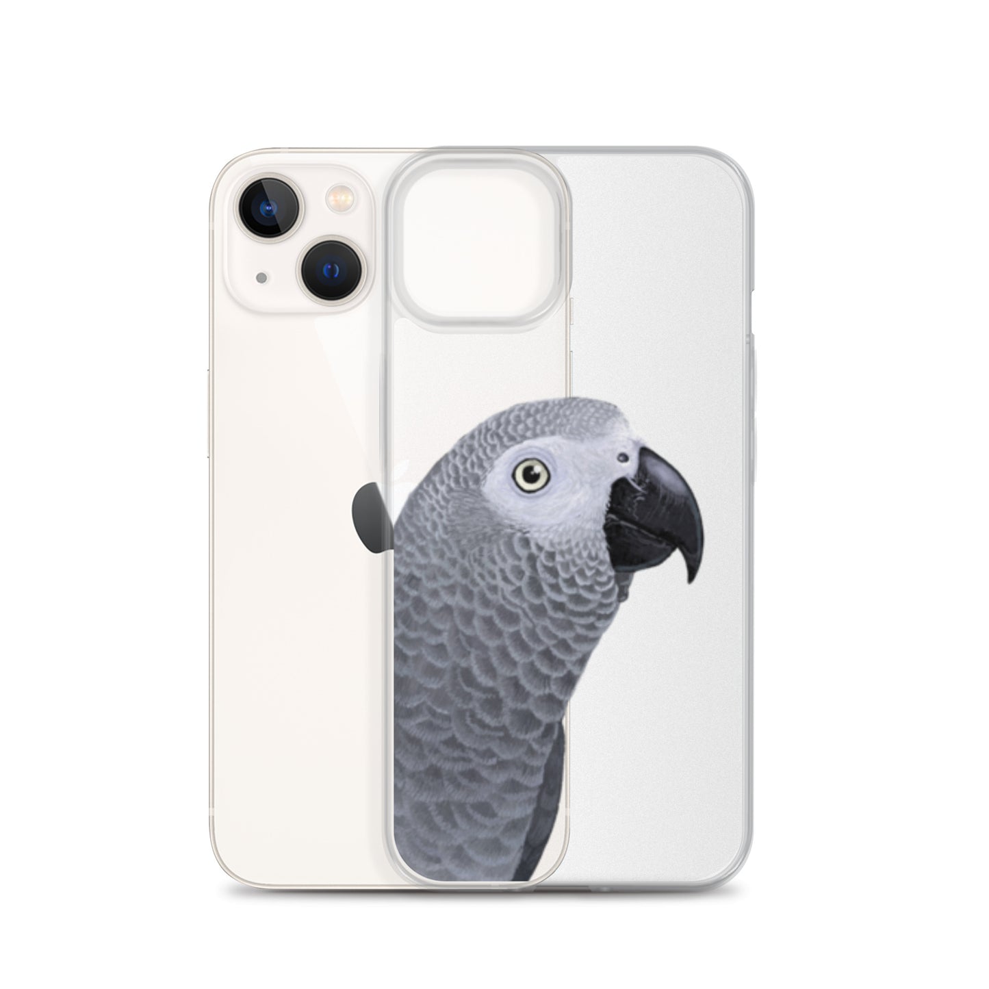 Clear Case for iPhone® | African Grey