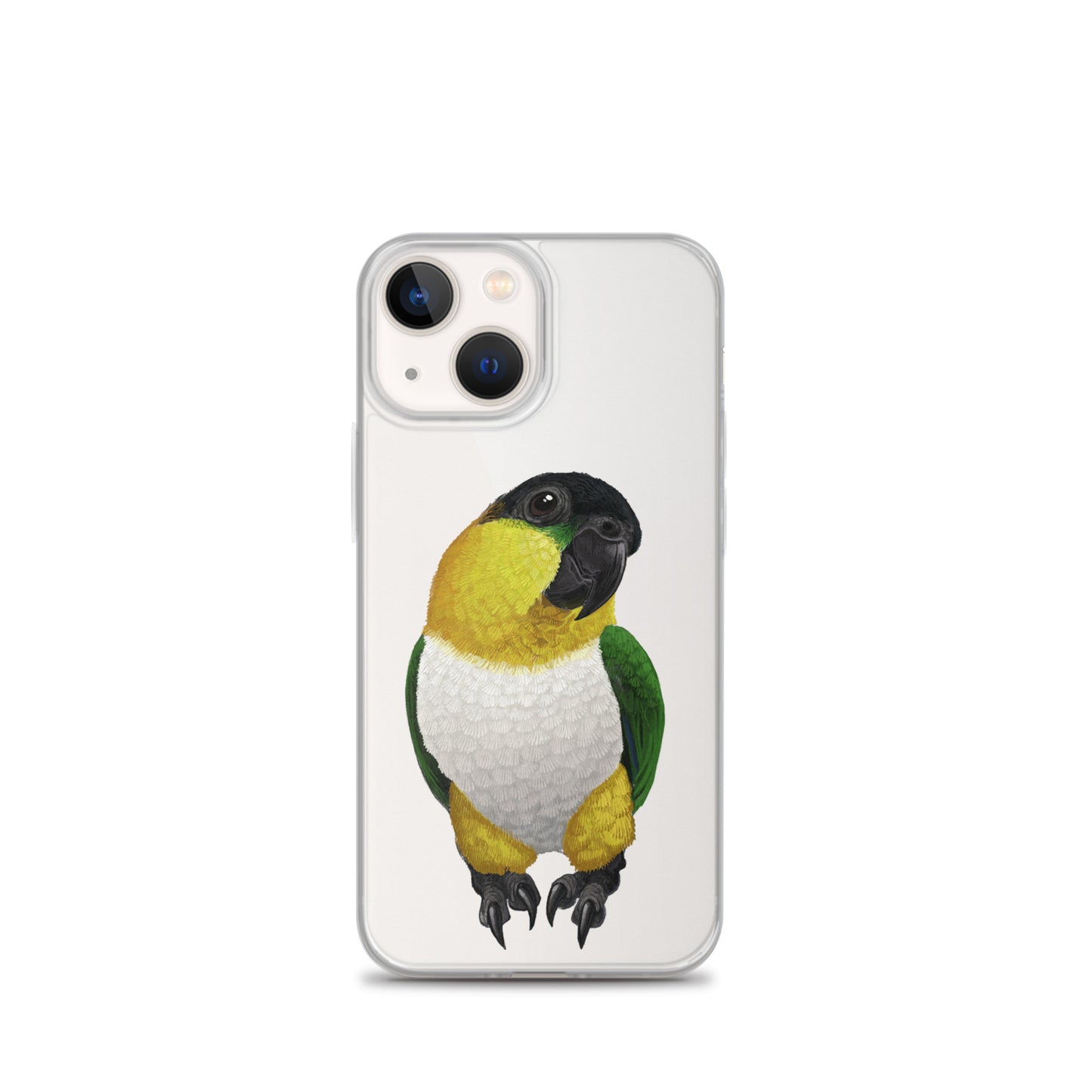 Clear Case for iPhone® | Black-headed Parrot