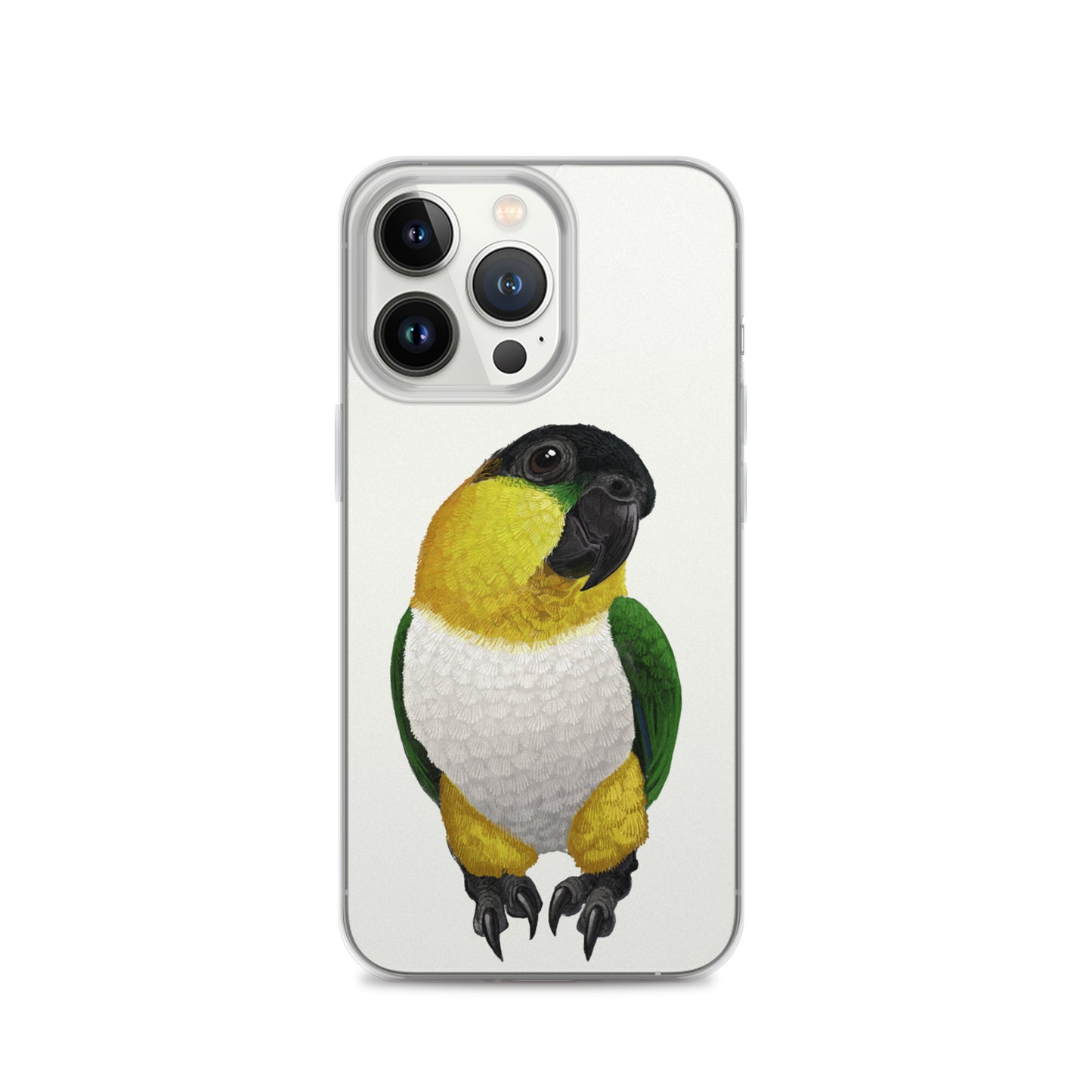 Clear Case for iPhone® | Black-headed Parrot