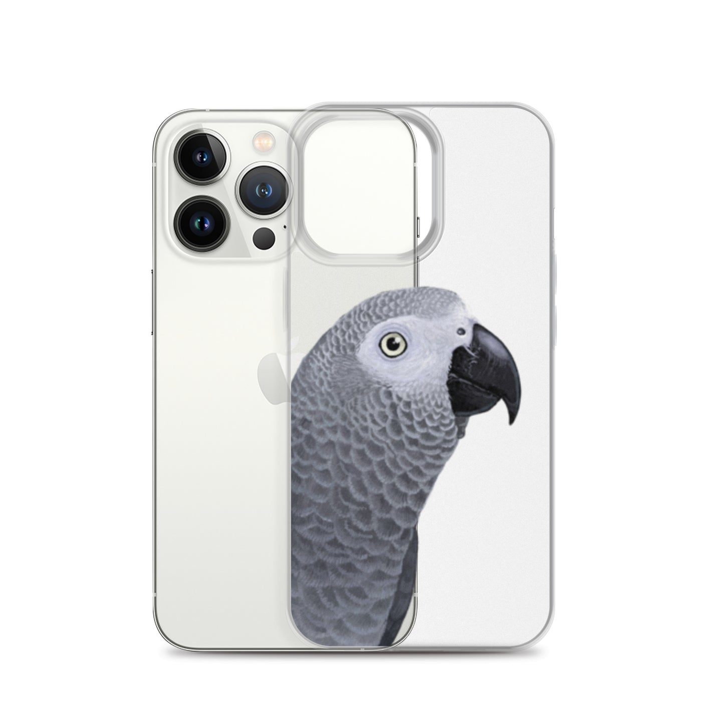 Clear Case for iPhone® | African Grey