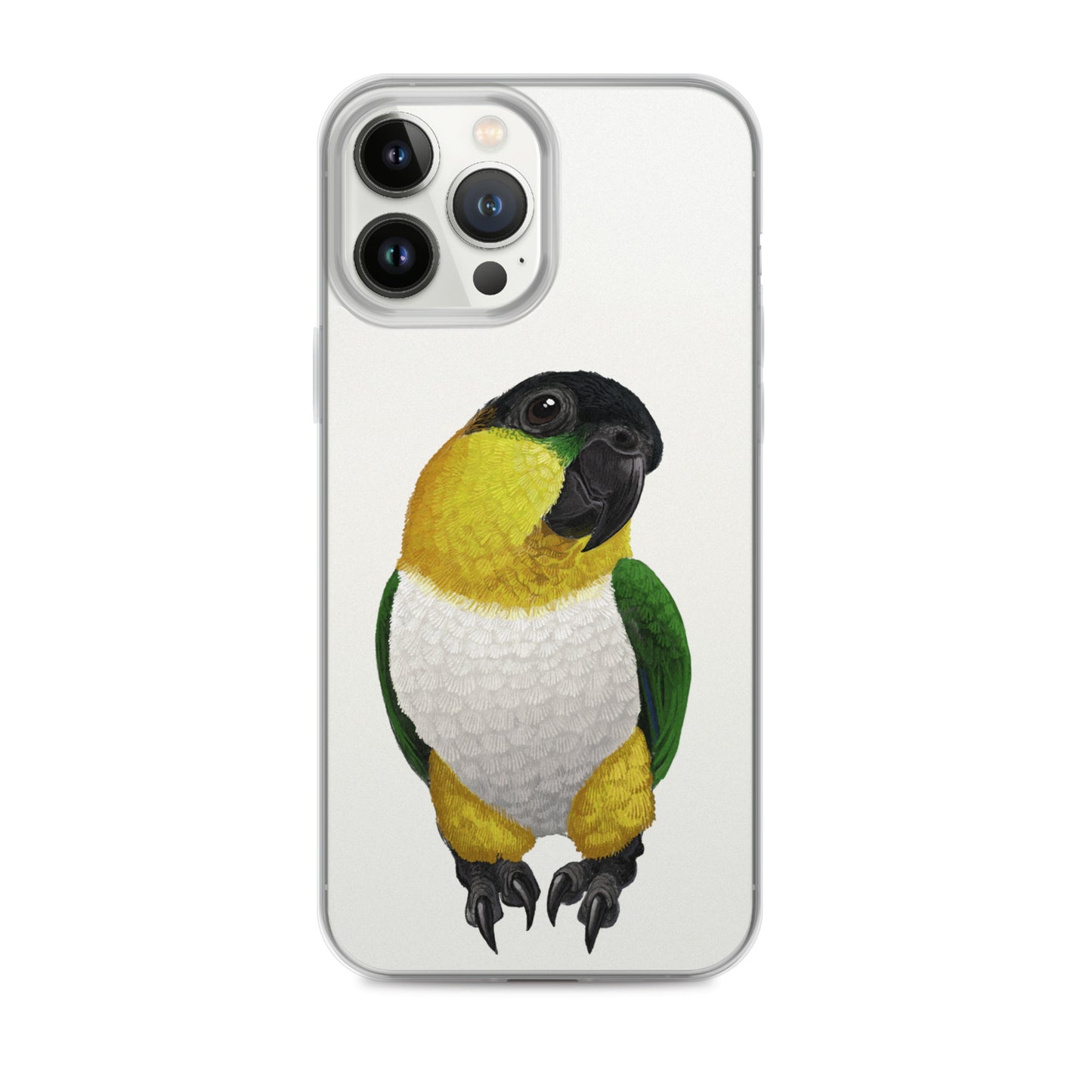 Clear Case for iPhone® | Black-headed Parrot