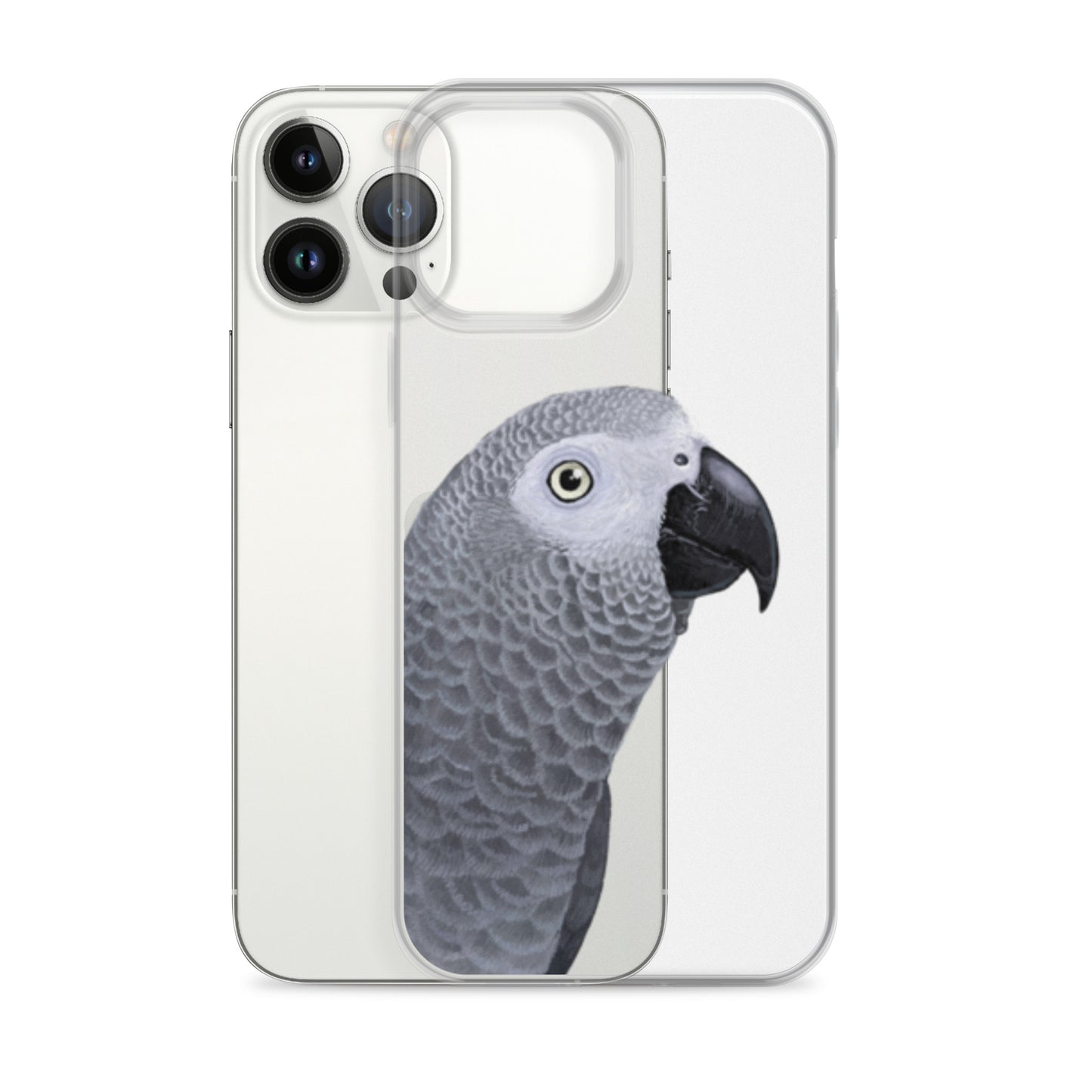 Clear Case for iPhone® | African Grey