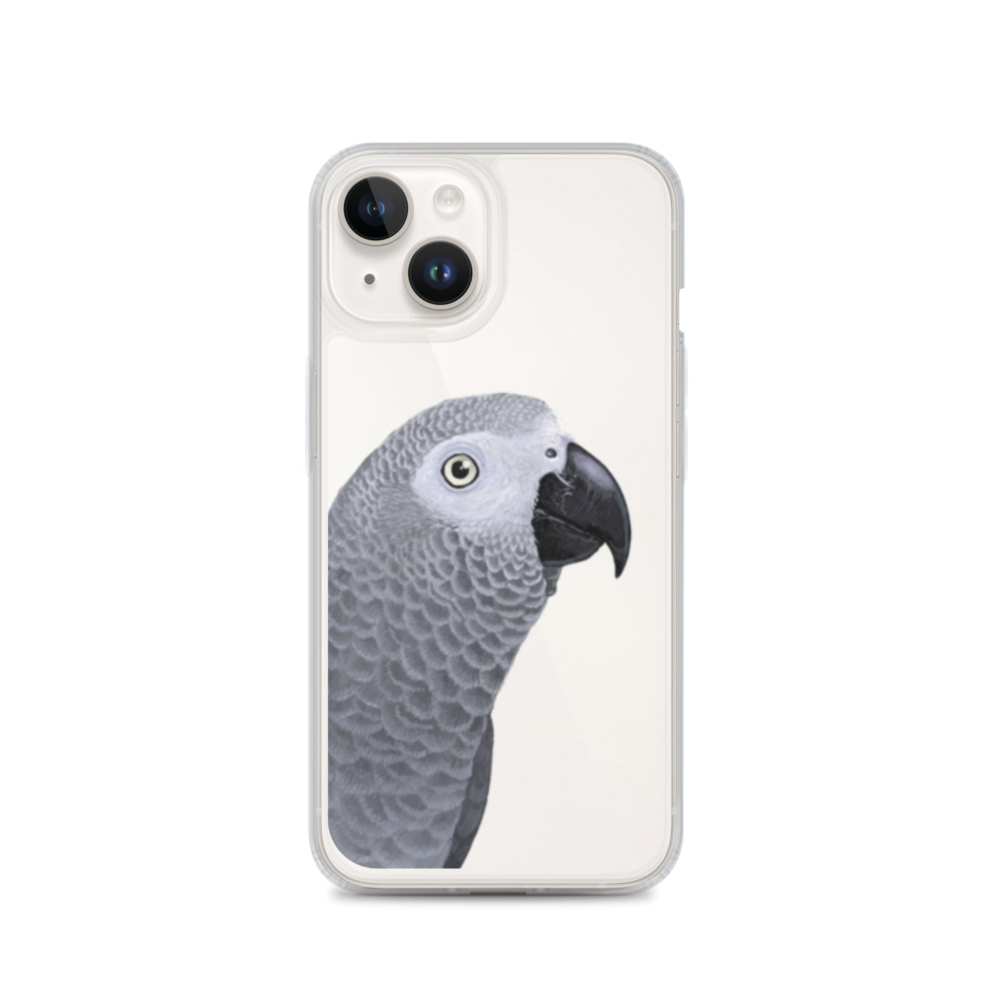 Clear Case for iPhone® | African Grey