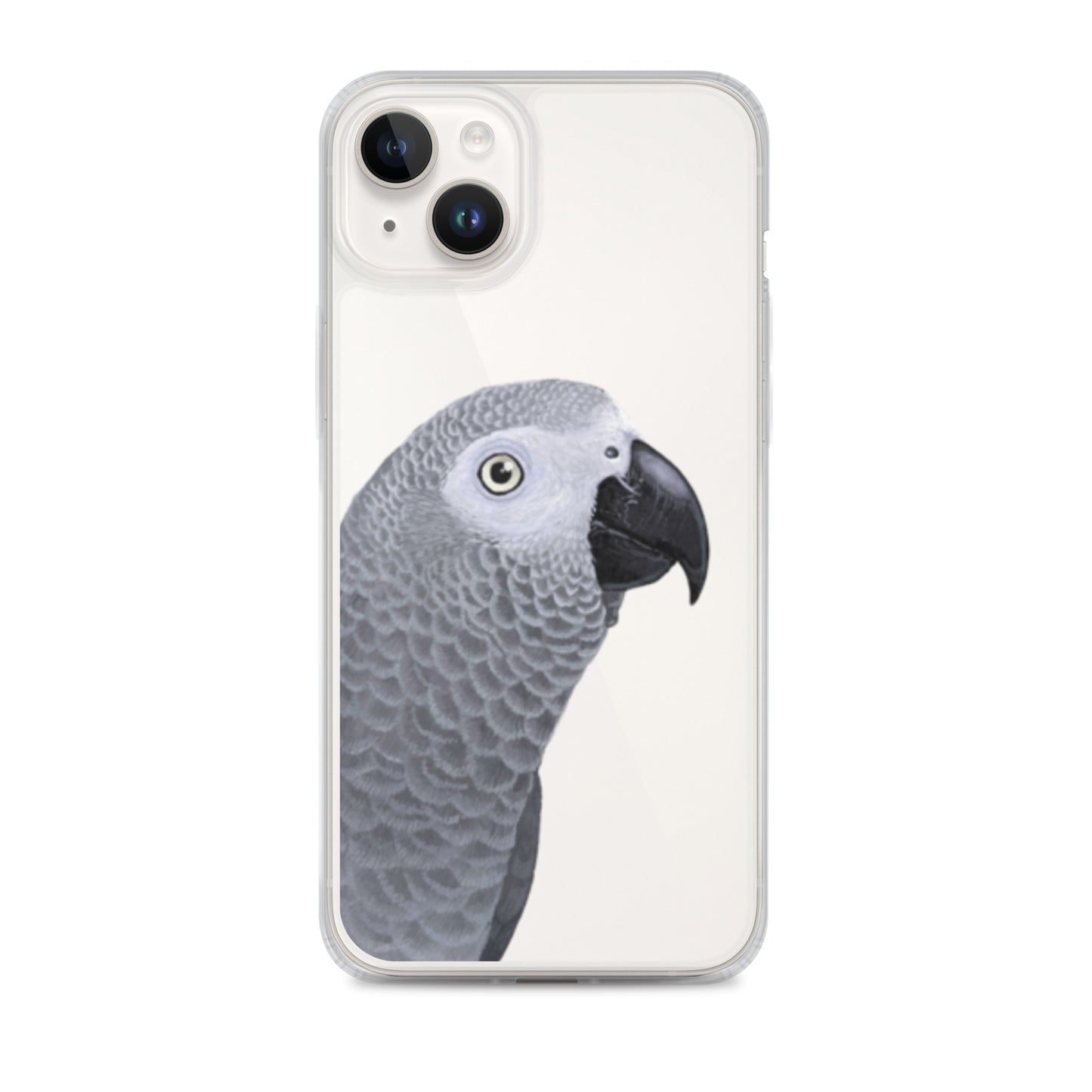 Clear Case for iPhone® | African Grey