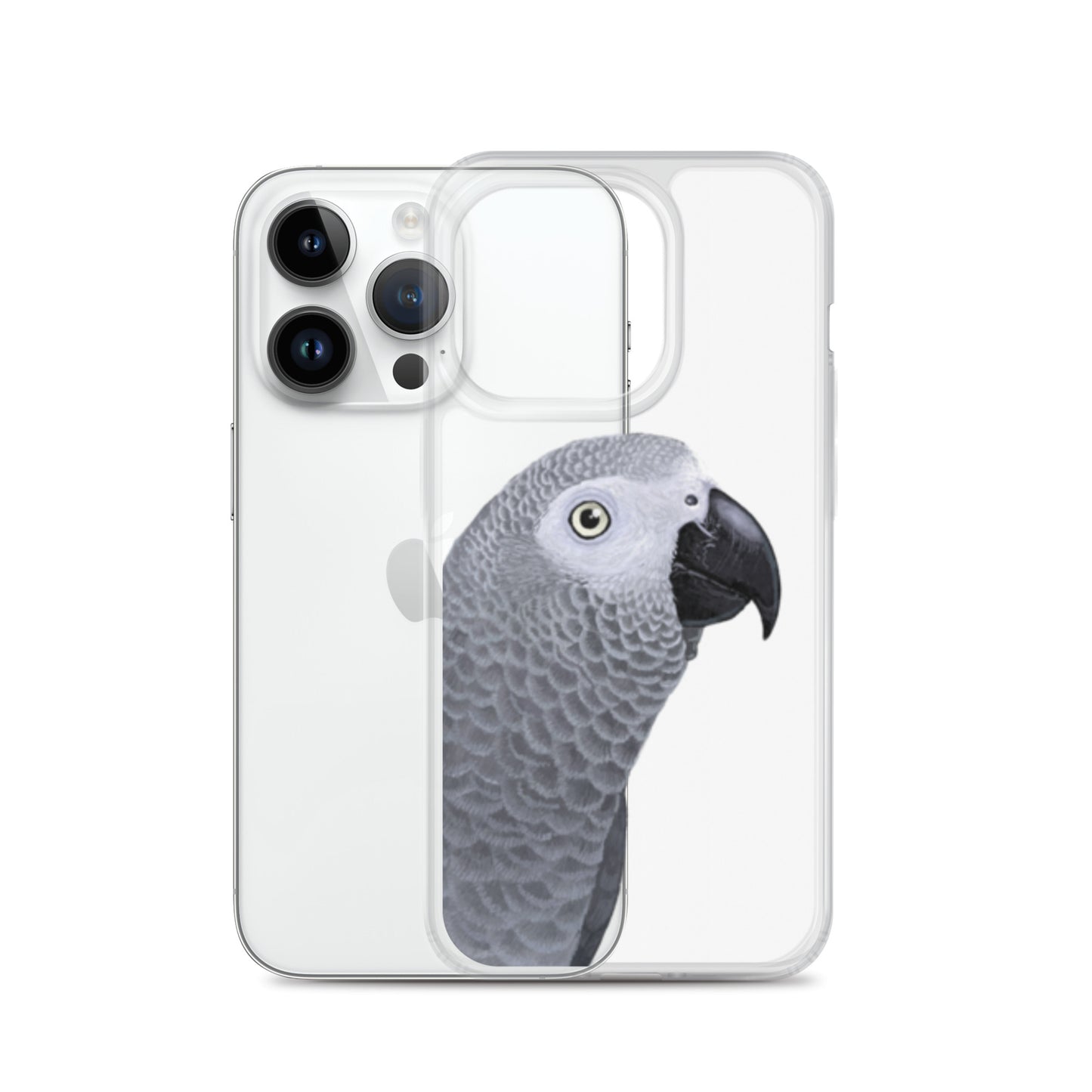 Clear Case for iPhone® | African Grey