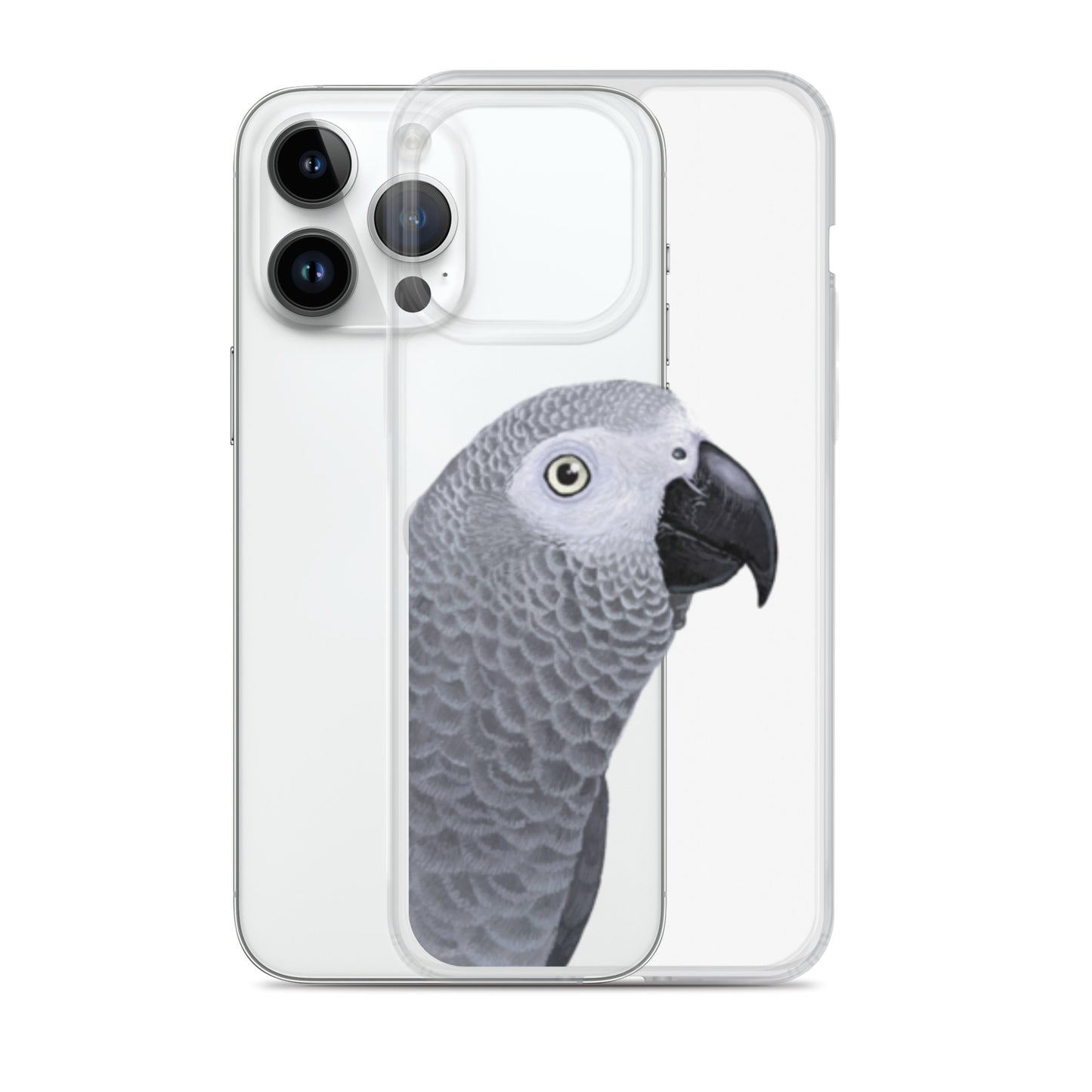 Clear Case for iPhone® | African Grey