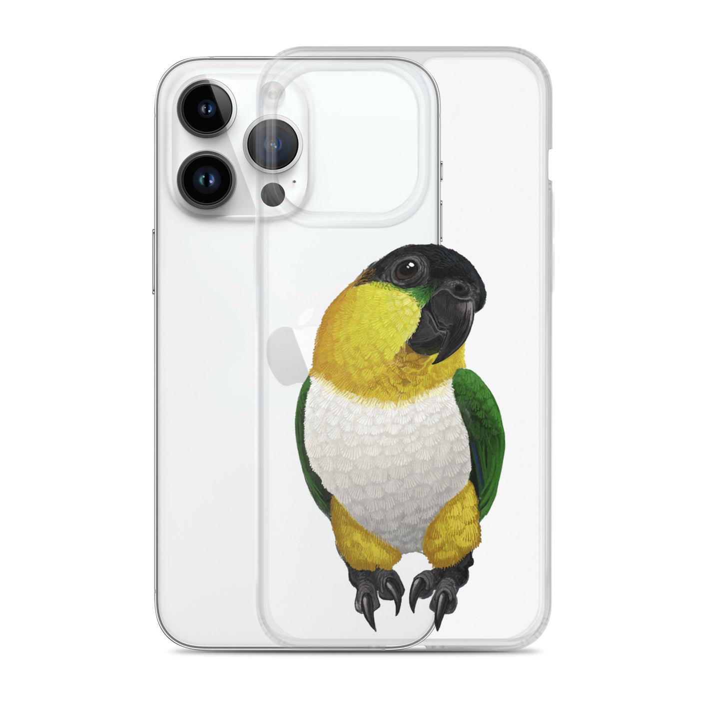 Clear Case for iPhone® | Black-headed Parrot