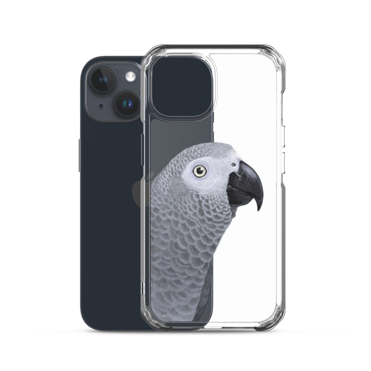 Clear Case for iPhone® | African Grey