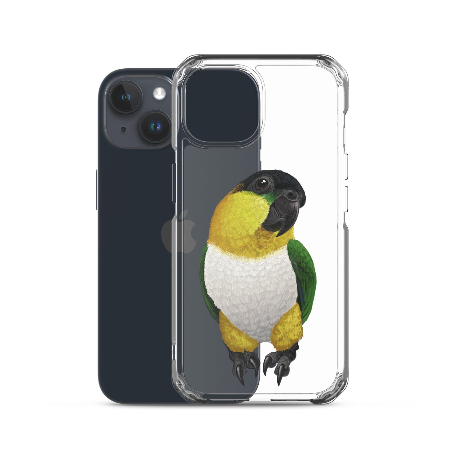 Clear Case for iPhone® | Black-headed Parrot