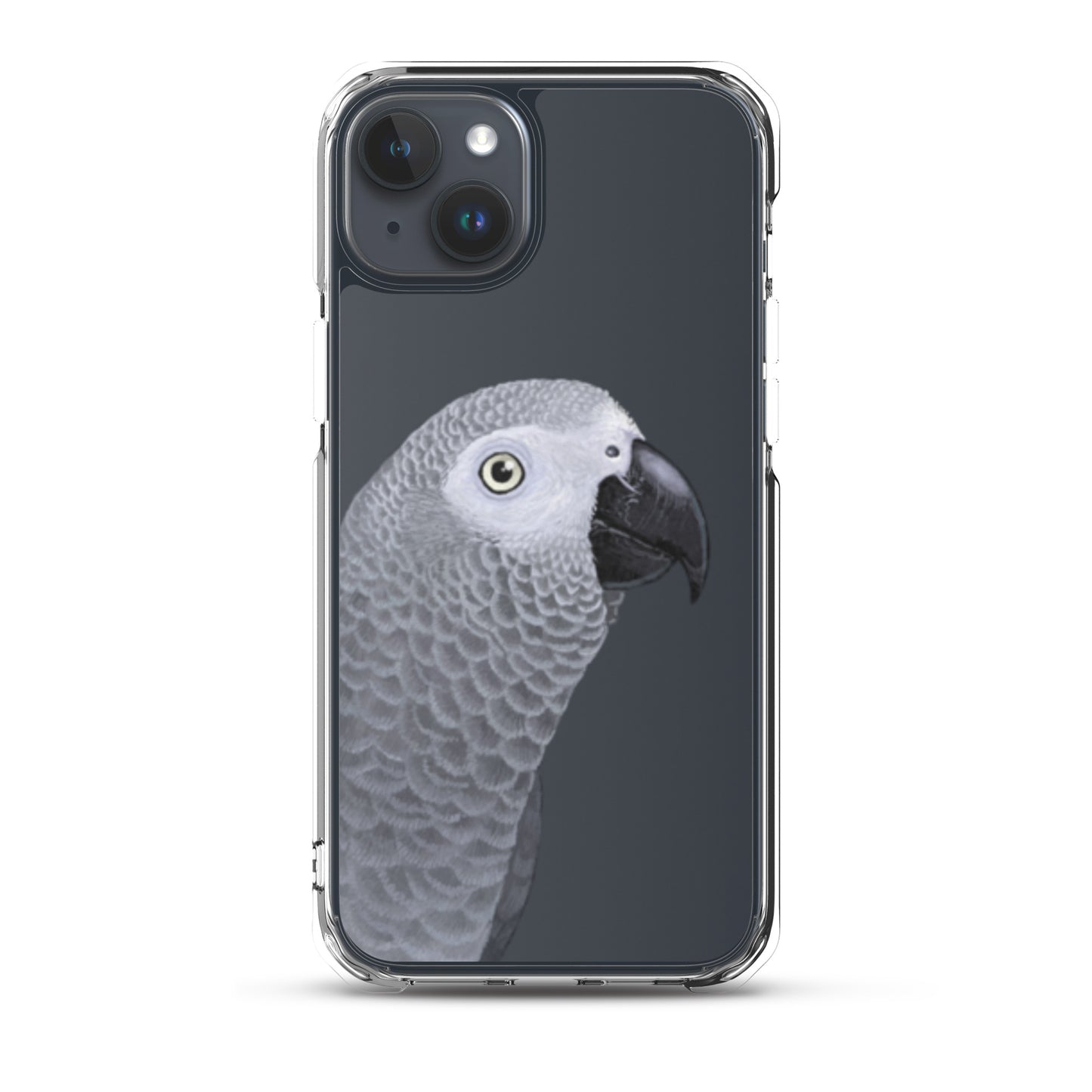 Clear Case for iPhone® | African Grey