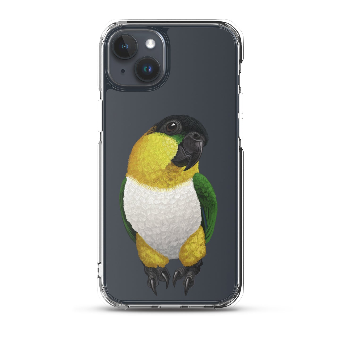 Clear Case for iPhone® | Black-headed Parrot