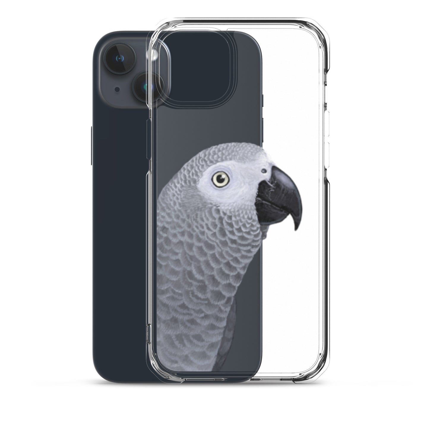 Clear Case for iPhone® | African Grey