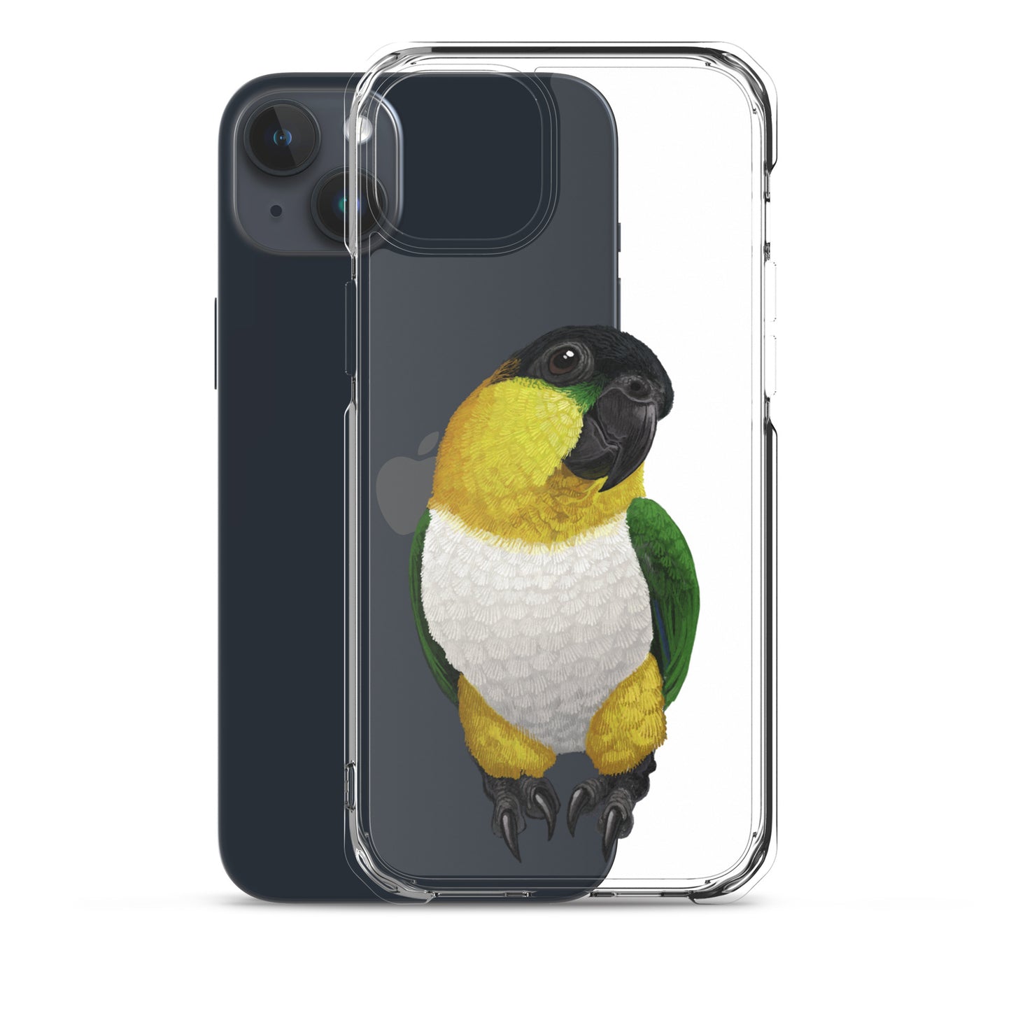 Clear Case for iPhone® | Black-headed Parrot