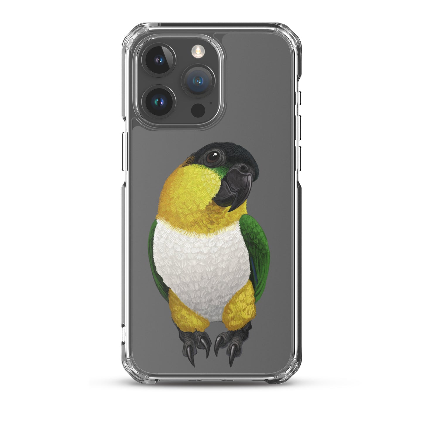 Clear Case for iPhone® | Black-headed Parrot