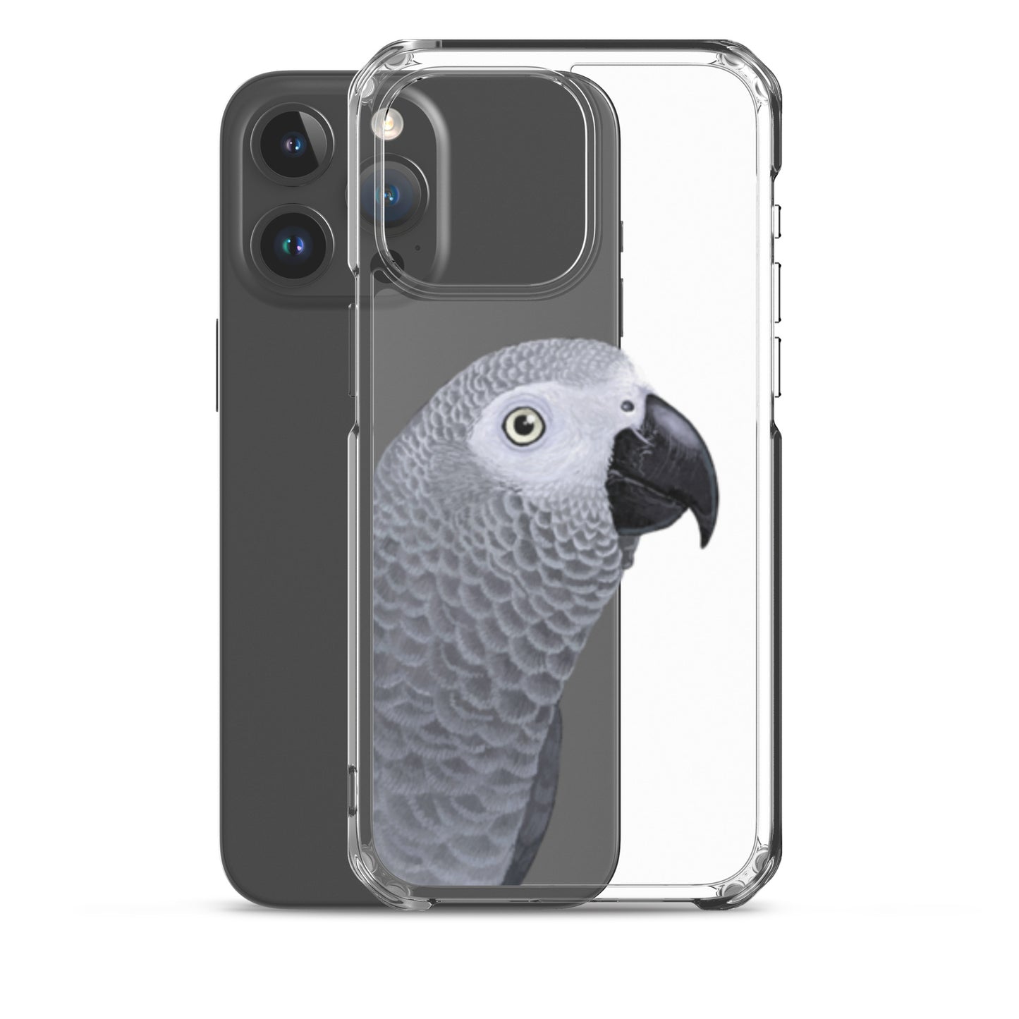 Clear Case for iPhone® | African Grey