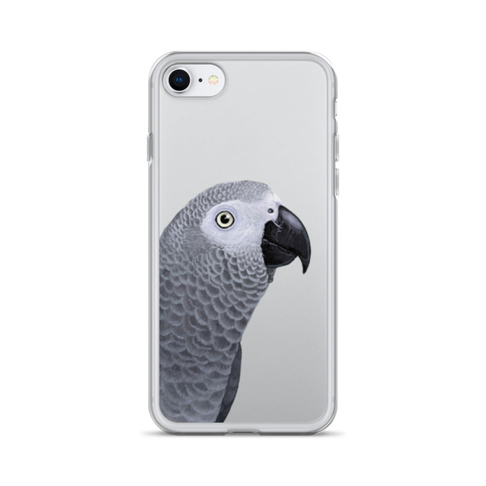 Clear Case for iPhone® | African Grey