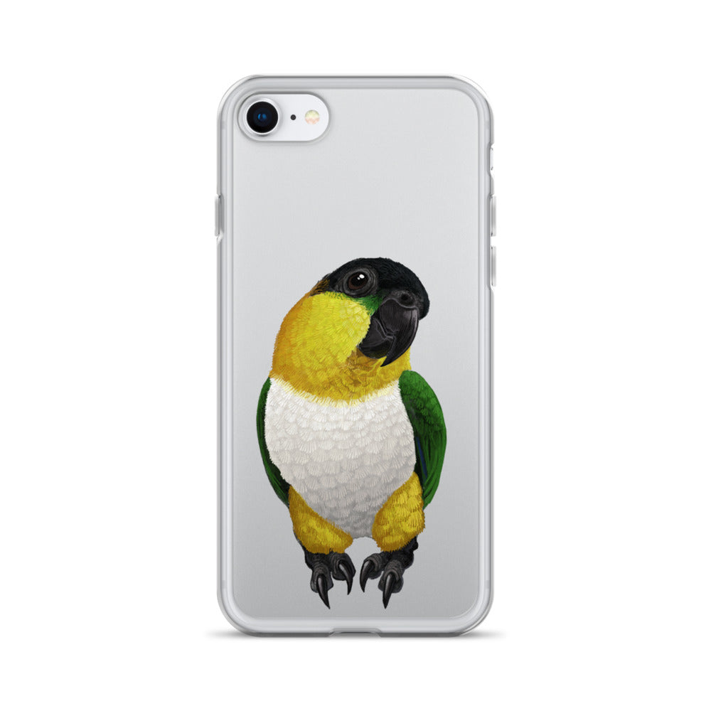 Clear Case for iPhone® | Black-headed Parrot