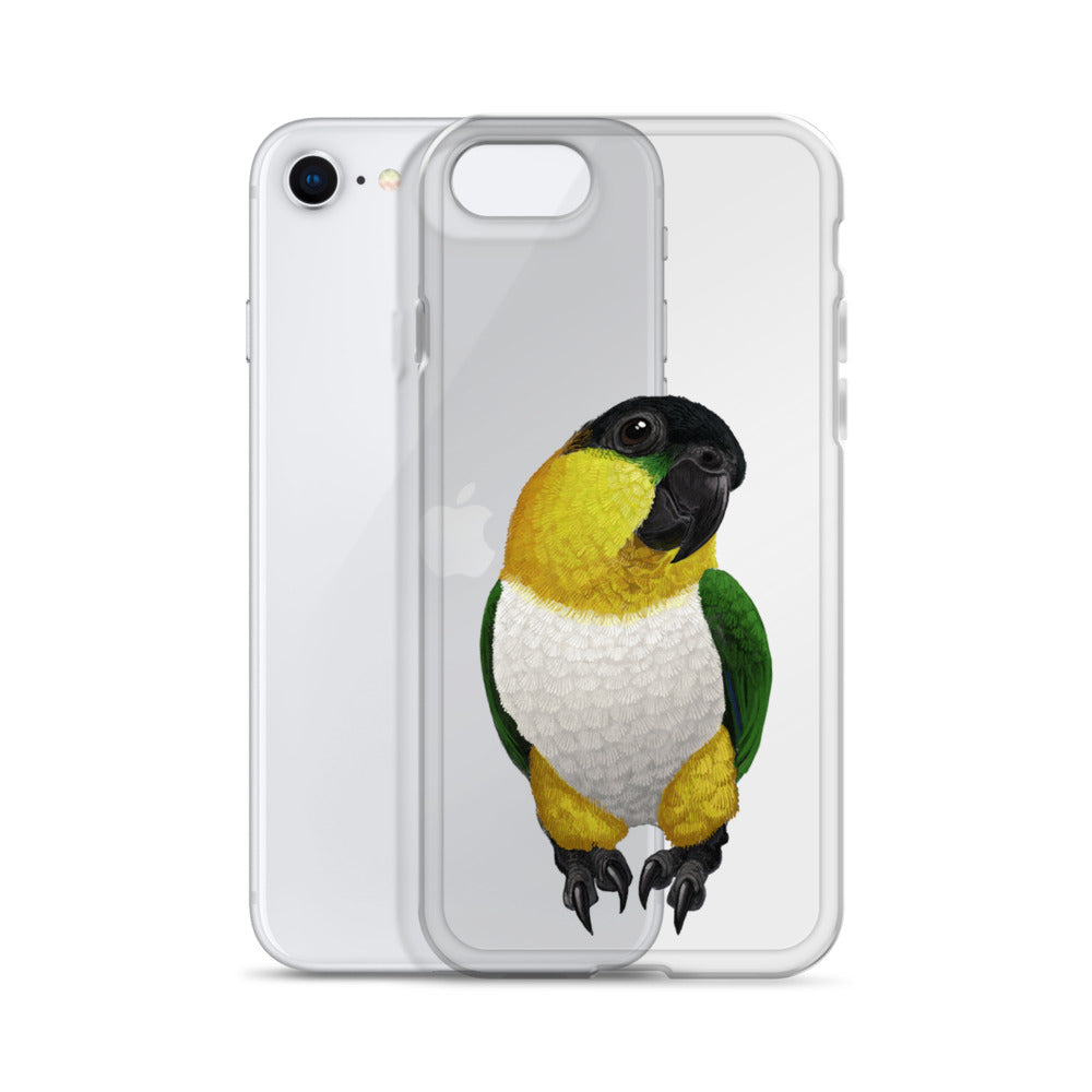 Clear Case for iPhone® | Black-headed Parrot