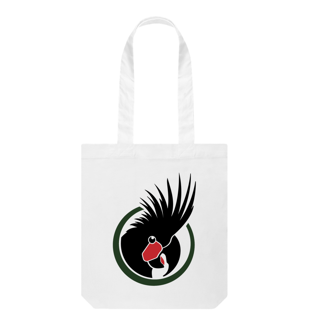 White WPT Logo Organic Cotton Tote Bag