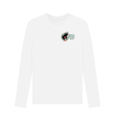 White 2024 Holidays Organic Cotton Long Sleeve Tee