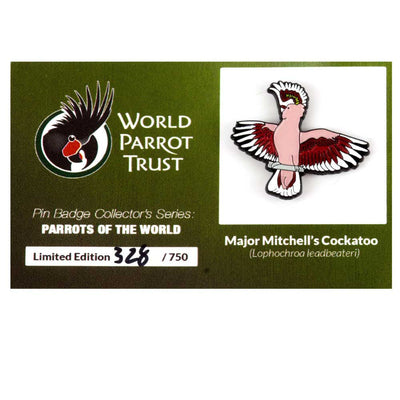 Enamel Pin | Major Mitchell's Cockatoo
