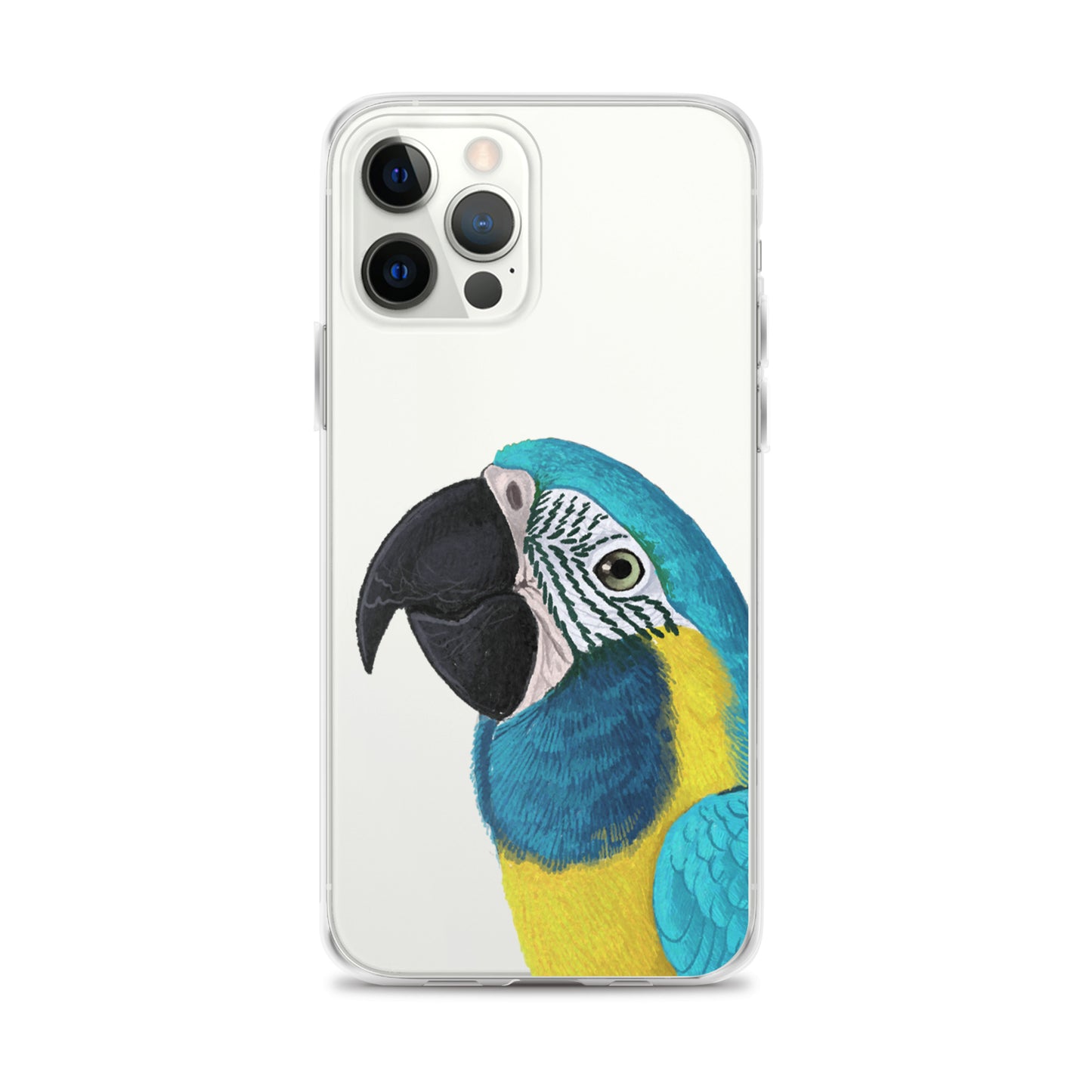 Clear Case for iPhone® | Blue-throated Macaw