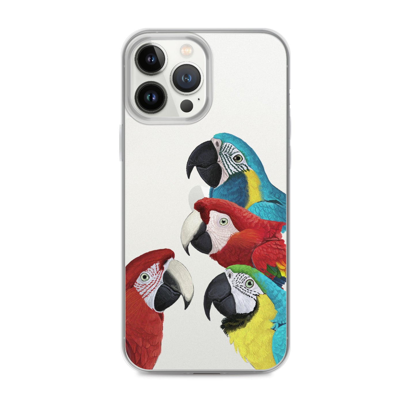 Clear Case for iPhone® | Macaws