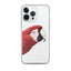 Clear Case for iPhone® | Scarlet Macaw