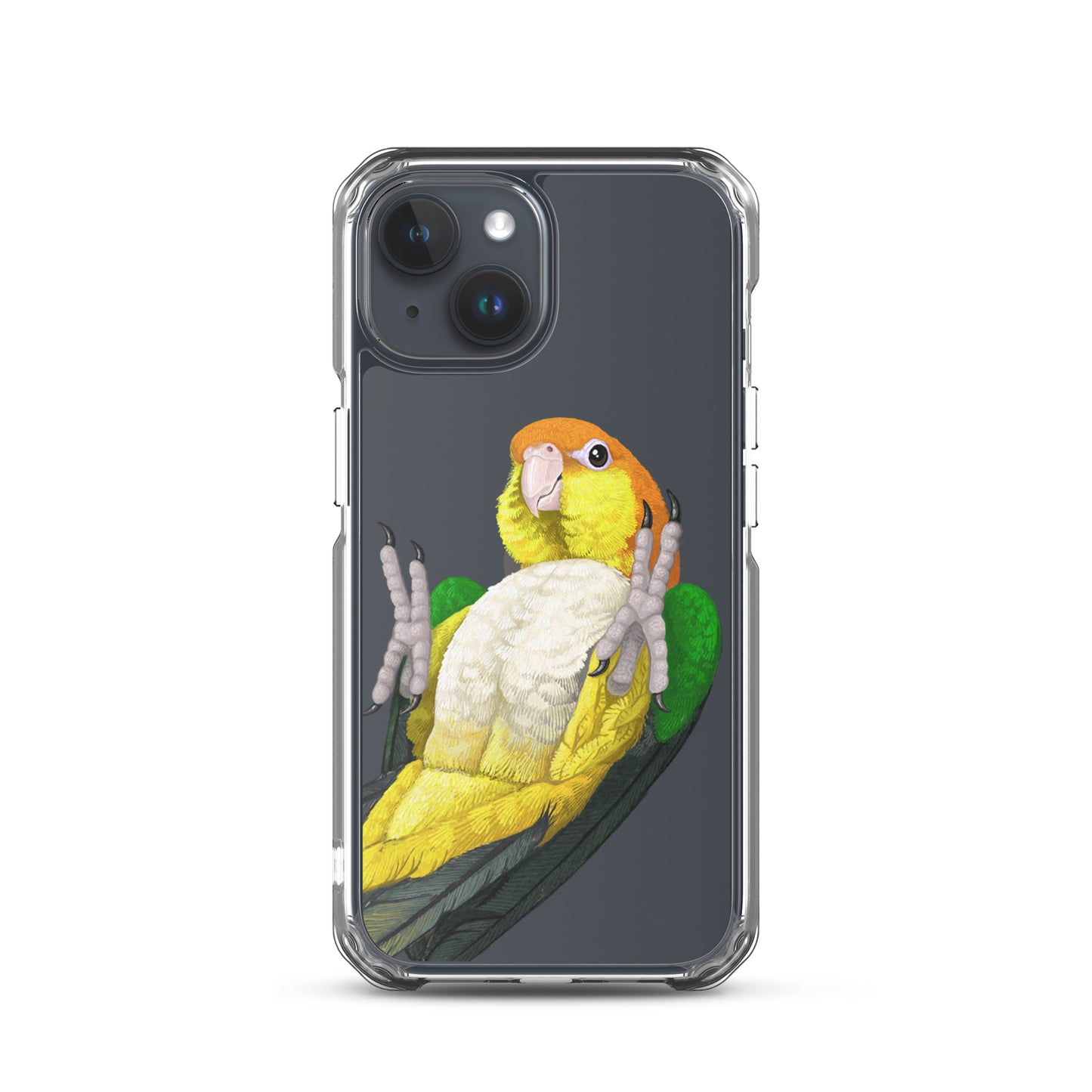 Clear Case for iPhone® | White-bellied Parrot