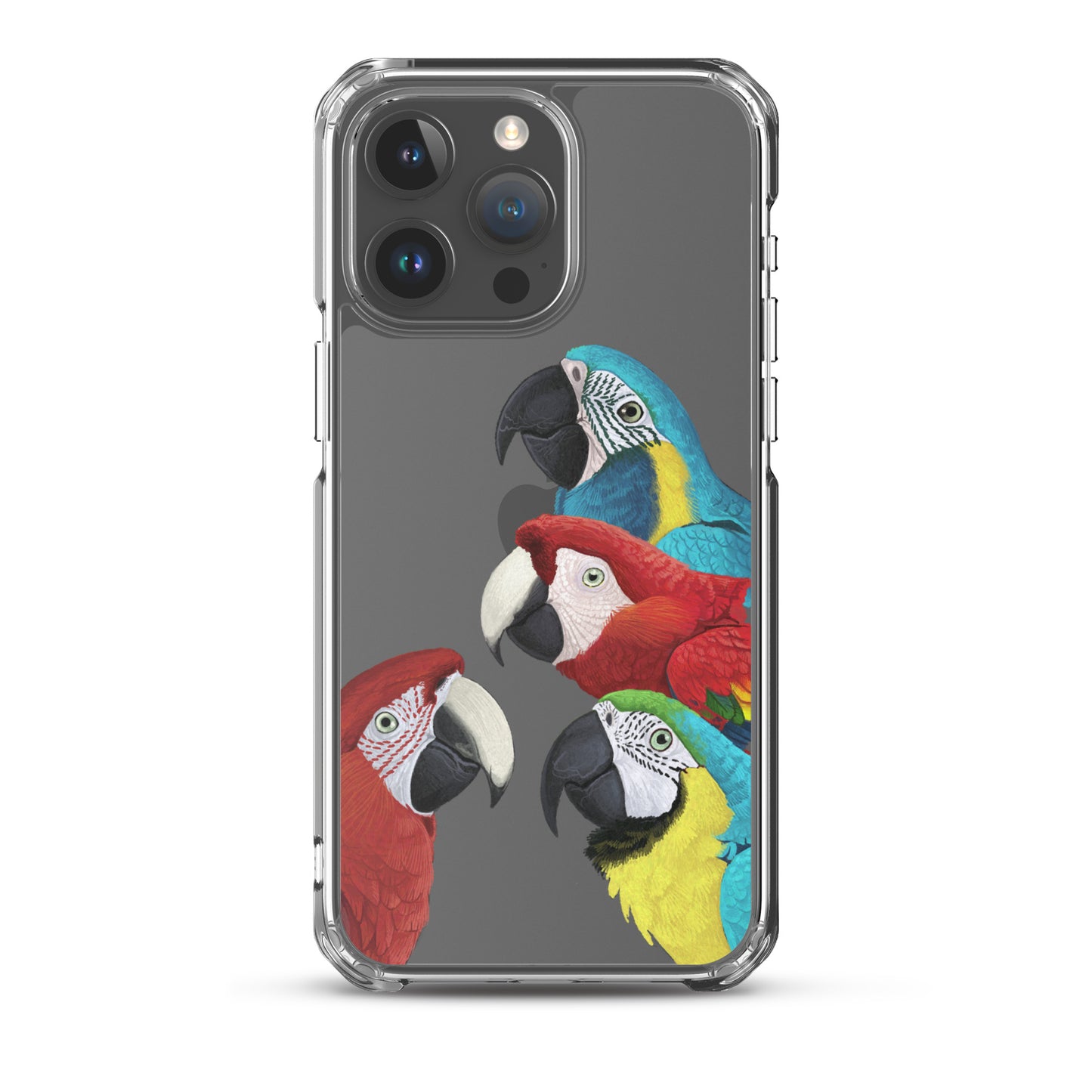 Clear Case for iPhone® | Macaws