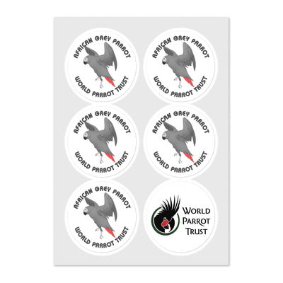 African Grey Stickers
