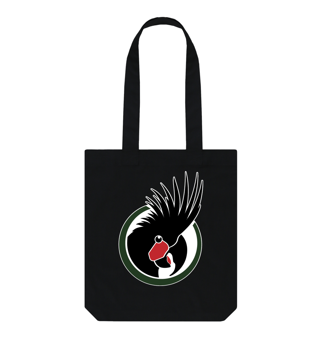Black WPT Logo Organic Cotton Tote Bag | Black