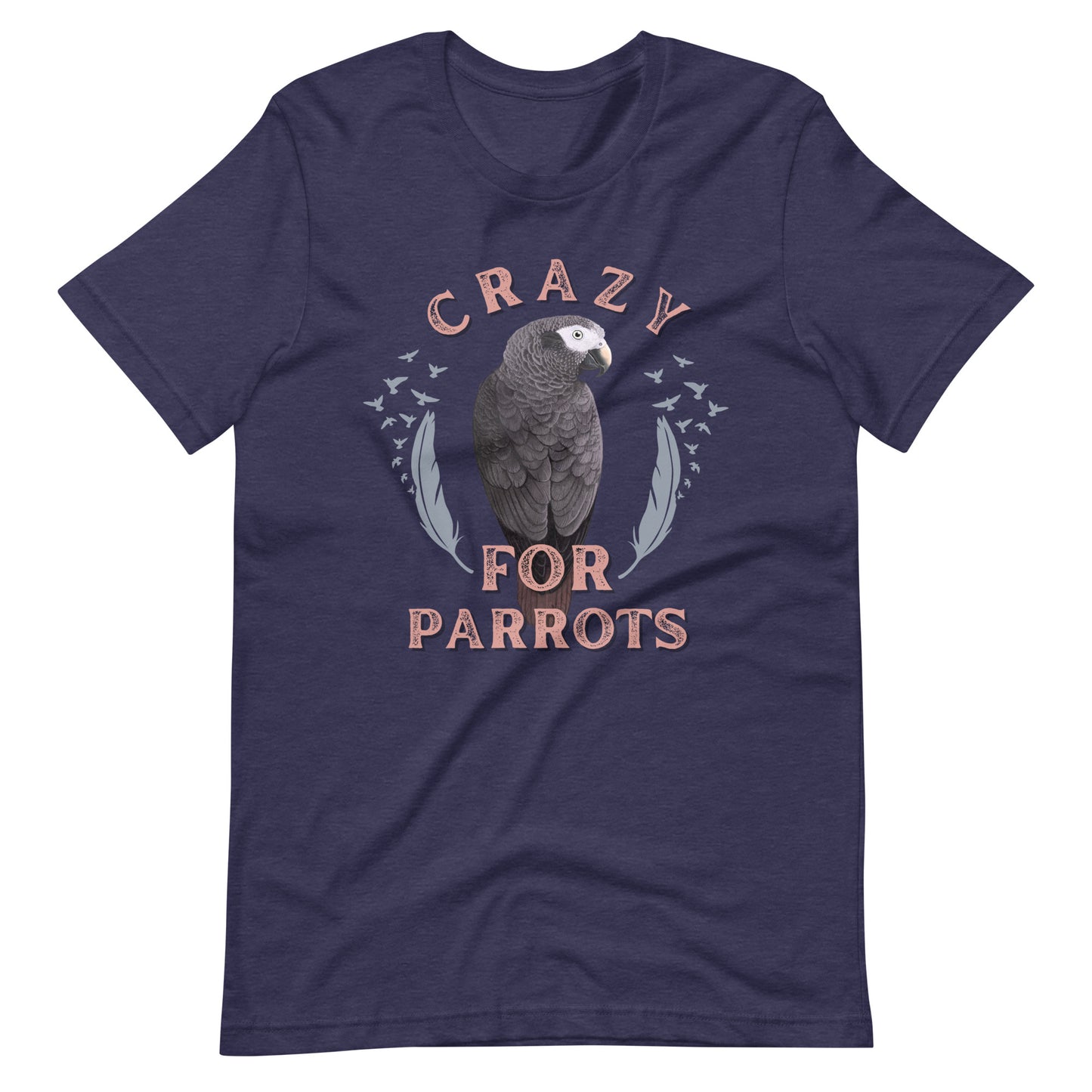 Crazy for Parrots Unisex T-Shirt