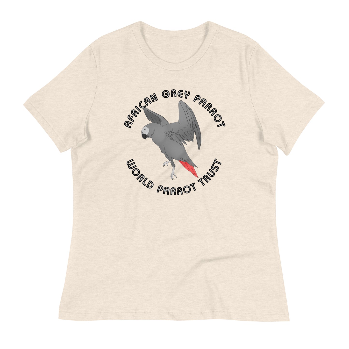 African Grey Women's Relaxed T-Shirt