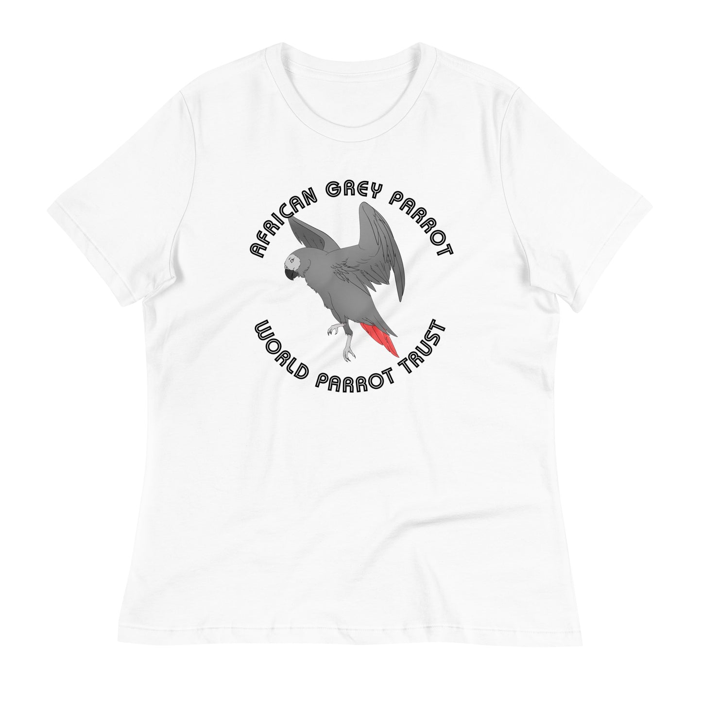 African Grey Women's Relaxed T-Shirt