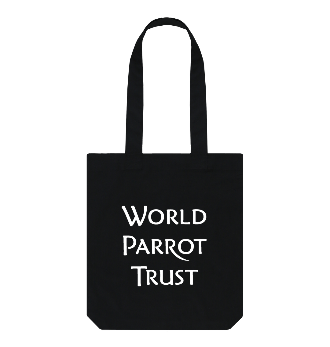 WPT Logo Organic Cotton Tote Bag | Black